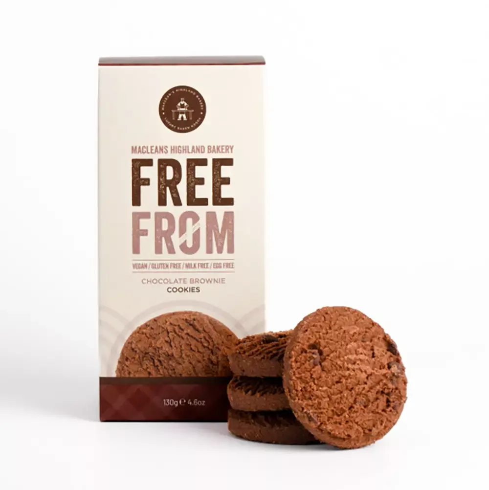 Free From Chocolate Brownie Cookies