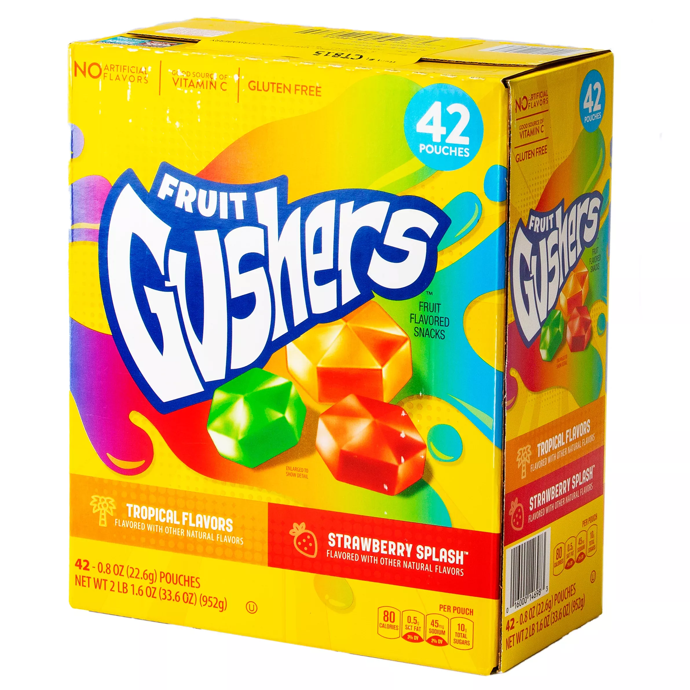 Fruit Gushers Variety Pack - 42CT Box