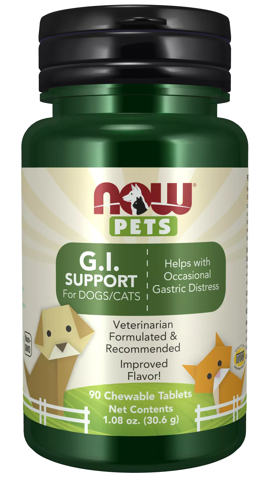 G.I. Support Chewable Tablets for Dogs & Cats