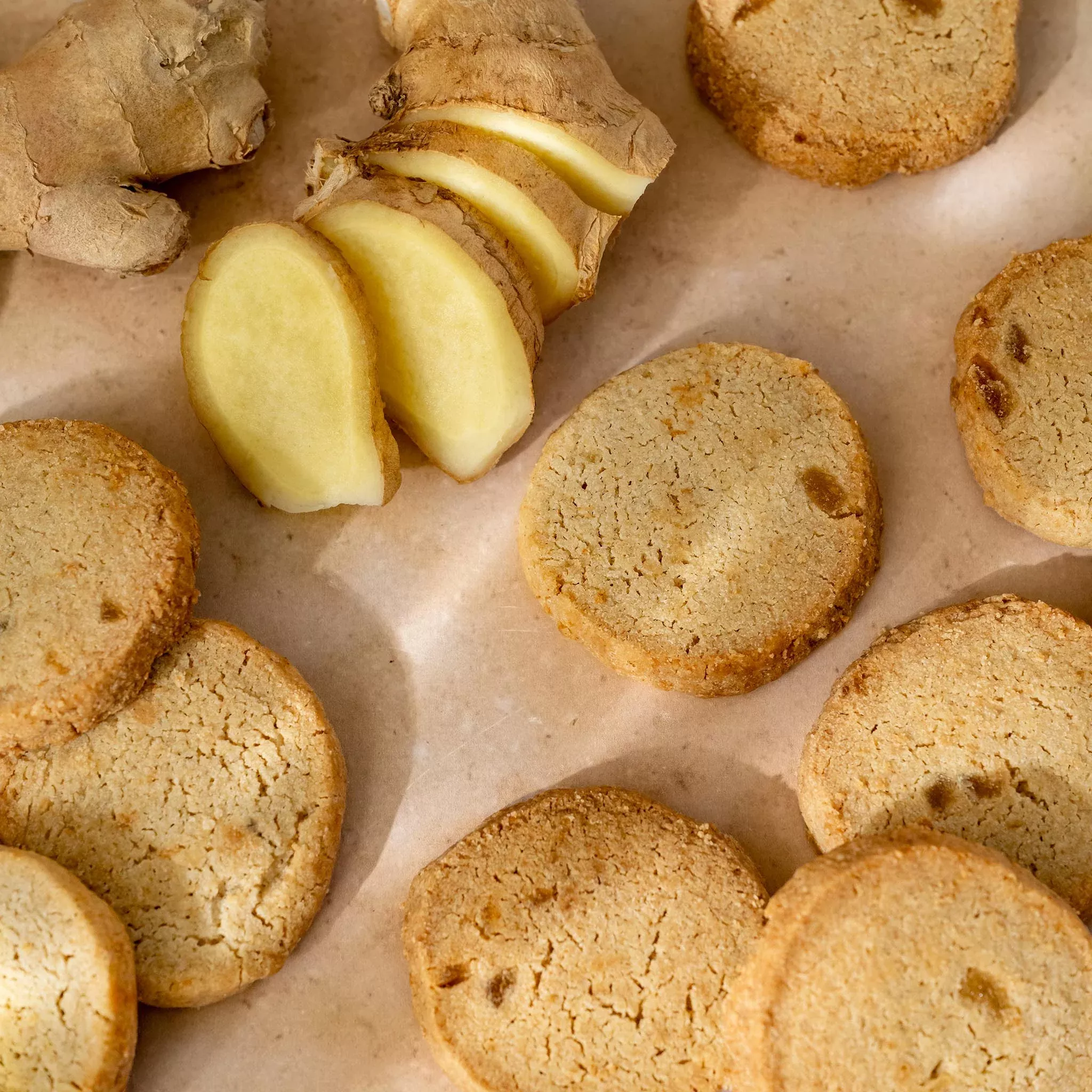 Ginger Flavoured New Forest Shortbread - Box of 8