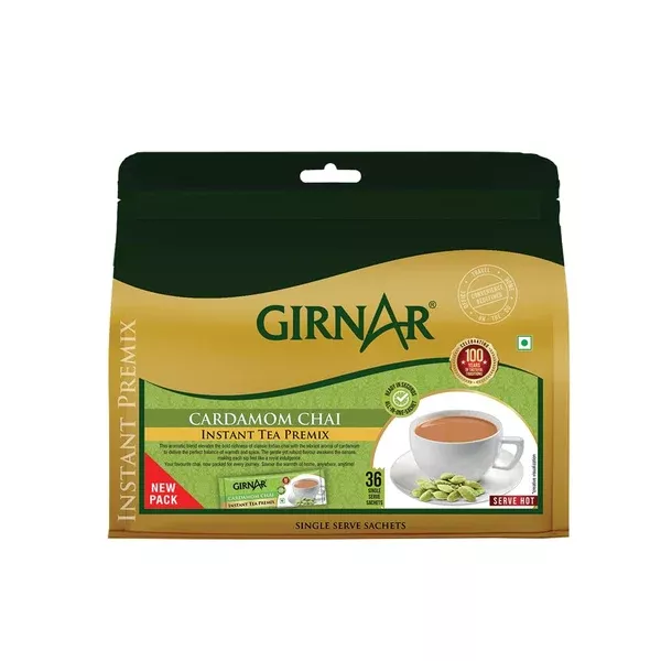 Girnar Cardamom Chai - 36 Sachets