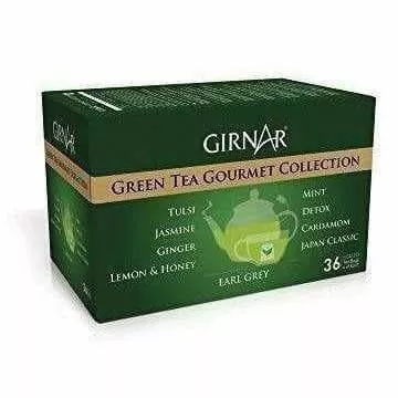 Girnar Green Tea Gourmet Collection - 36 Tea Bags
