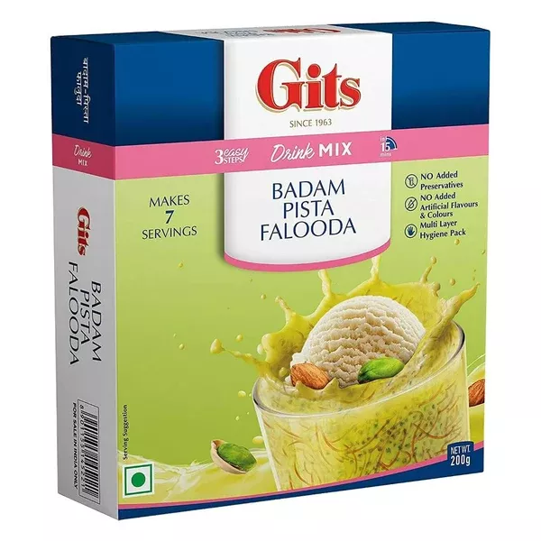 Gits Badam & Pista Falooda Mix - 200 Gm