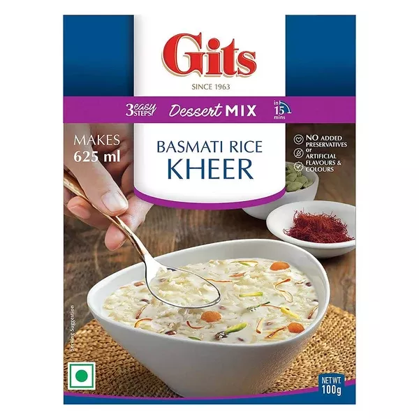 Gits Basamti Rice Kheer Dessert Mix - 100 Gm