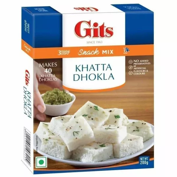Gits Instant Khatta Dhokla Mix - 200 gm