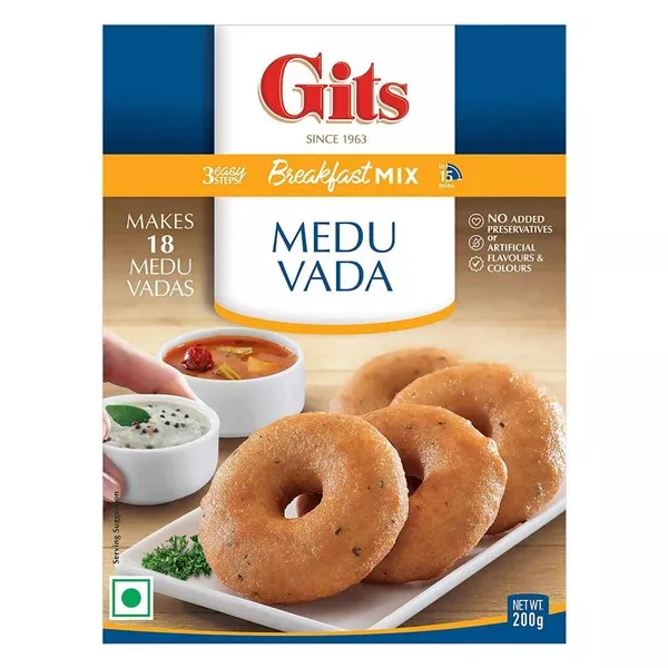 Gits Medu Vada Breakfast Mix - 200 Gm