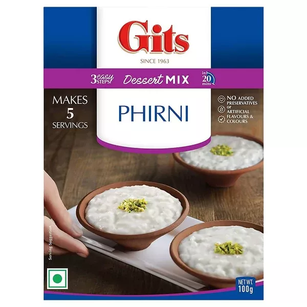 Gits Phirni Dessert Mix - 100 Gm