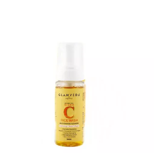 Glamveda Vitamin C Brightening Face Wash - 150 ml