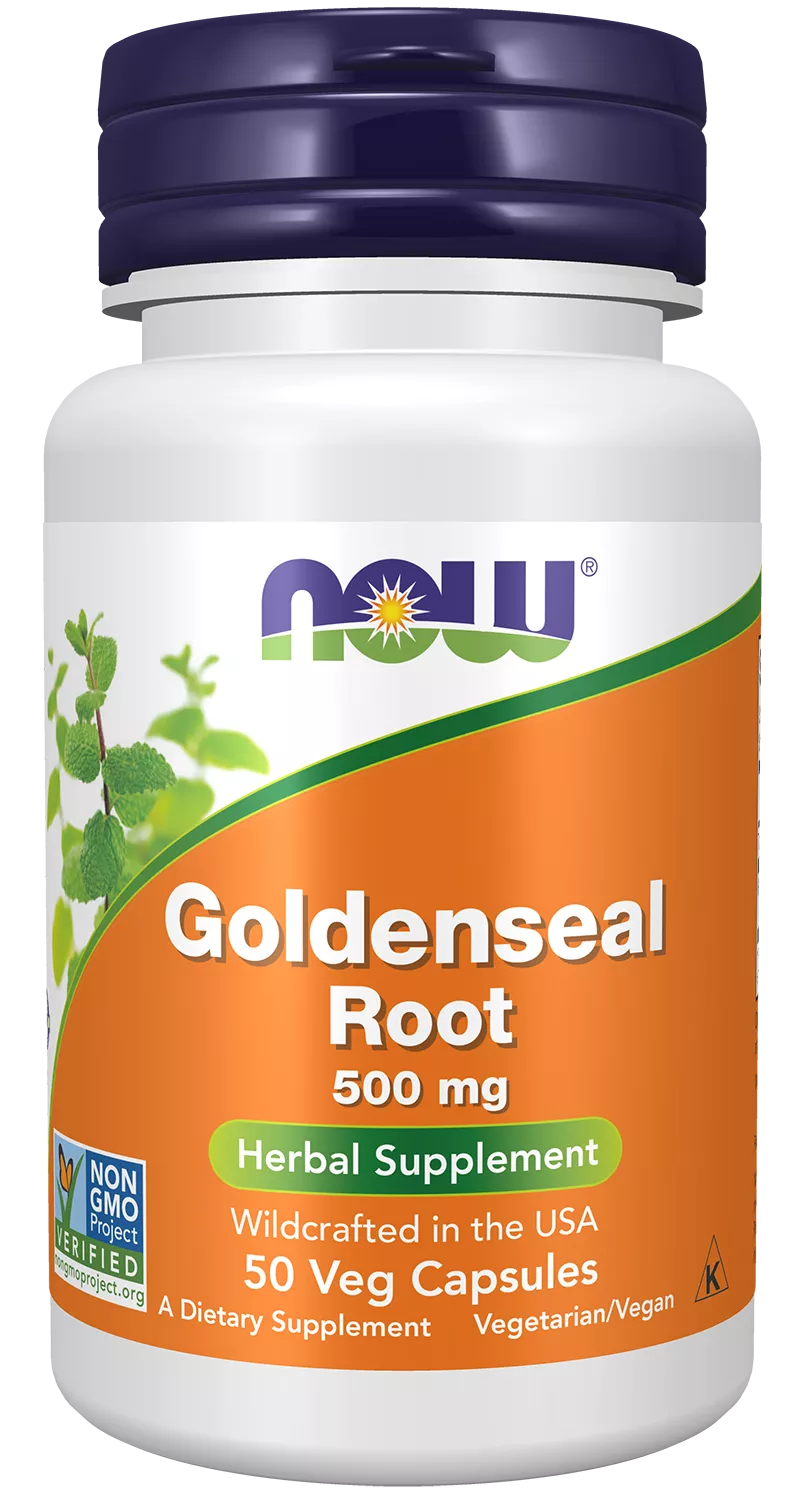 Goldenseal Root 500 mg Veg Capsules