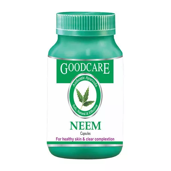 Goodcare Authentic Ayurveda Neem Capsules - 60 Capsules