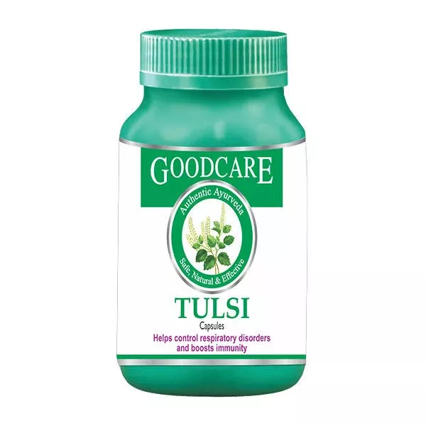 Goodcare Authentic Ayurveda Tulsi Capsules - 60 Capsules