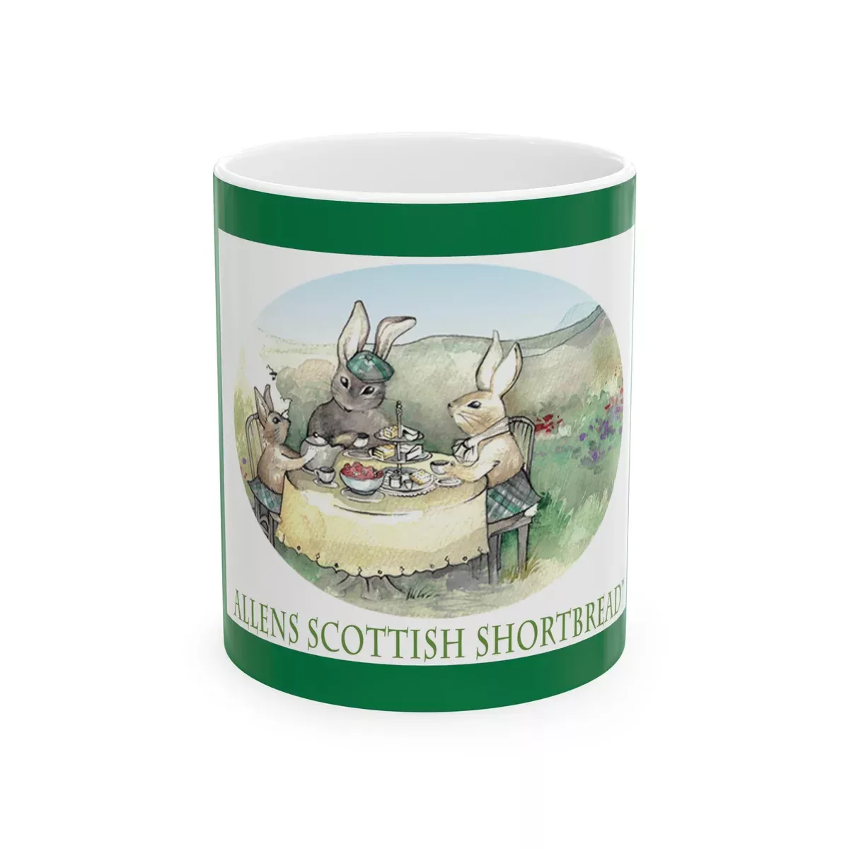 Green Bunny Mug (11oz)