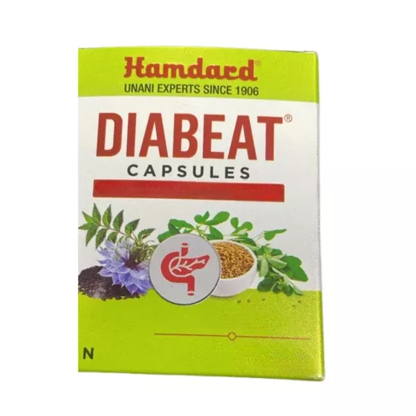 Hamdard Diabeat Capsules - 60 caps