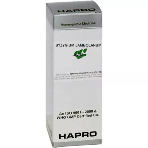 Hapro Syzygium Jambolanum Mother Tincture Q - 30 ml