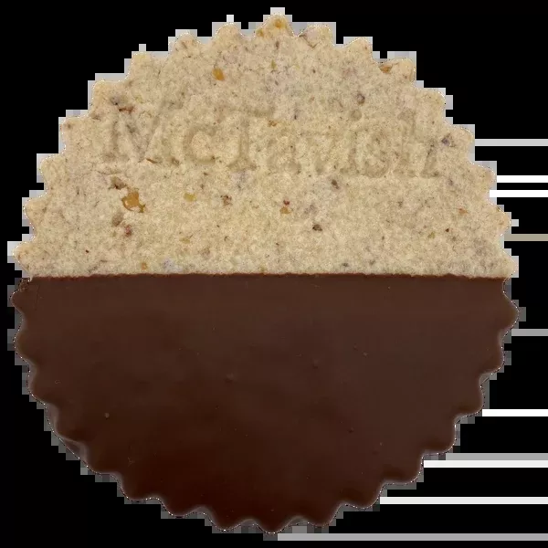 Hazelnut Shortbread - Dark Dip