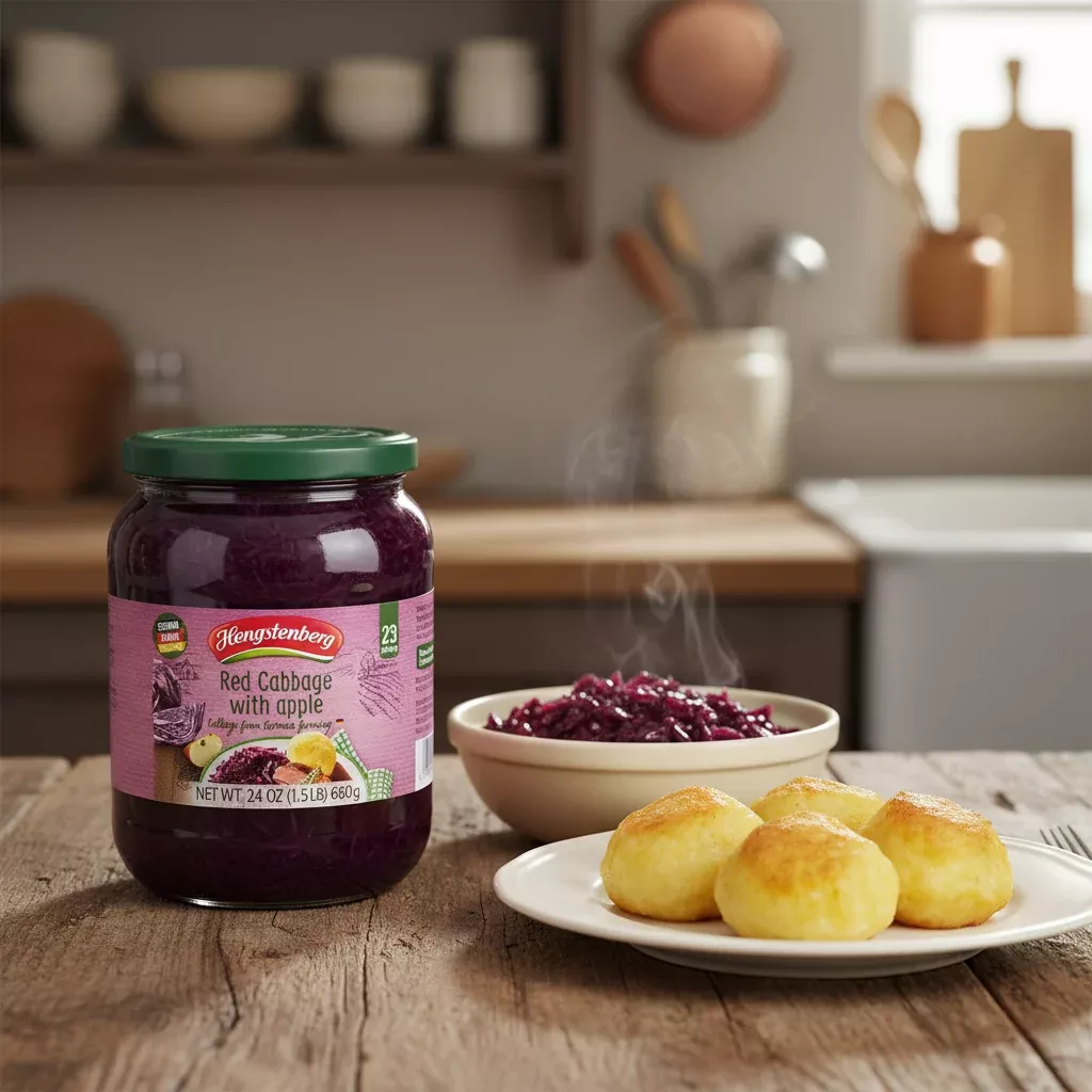 Hengstenberg Bavarian Red Cabbage & Apple in Jar