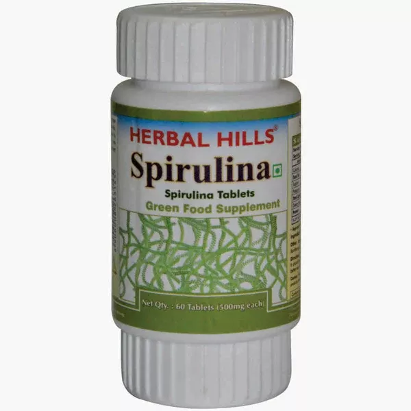 Herbal Hills Ayurveda Spirulina Tablets - 60 tabs