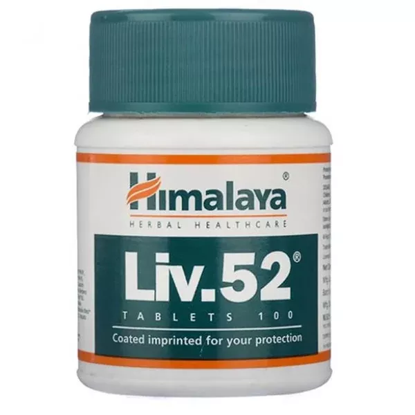 Himalaya Liv.52 Herbal Supplement Tablets - 100 Counts - 100 tabs - Pack of 1