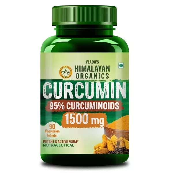 Himalayan Organics Curcumin Tablets - 90 Tabs