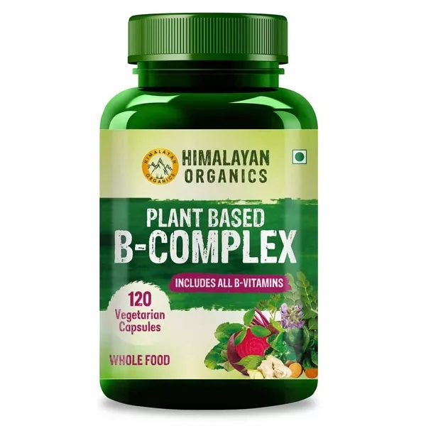 Himalayan Organics Plant Based B-Complex Capsules - 60 caps