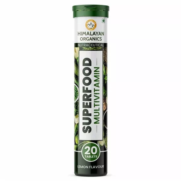 Himalayan Organics Superfood Multivitamin Tablets - 20 Tablets
