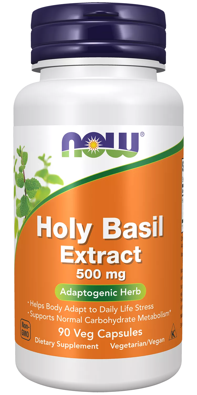 Holy Basil Extract 500 mg Veg Capsules
