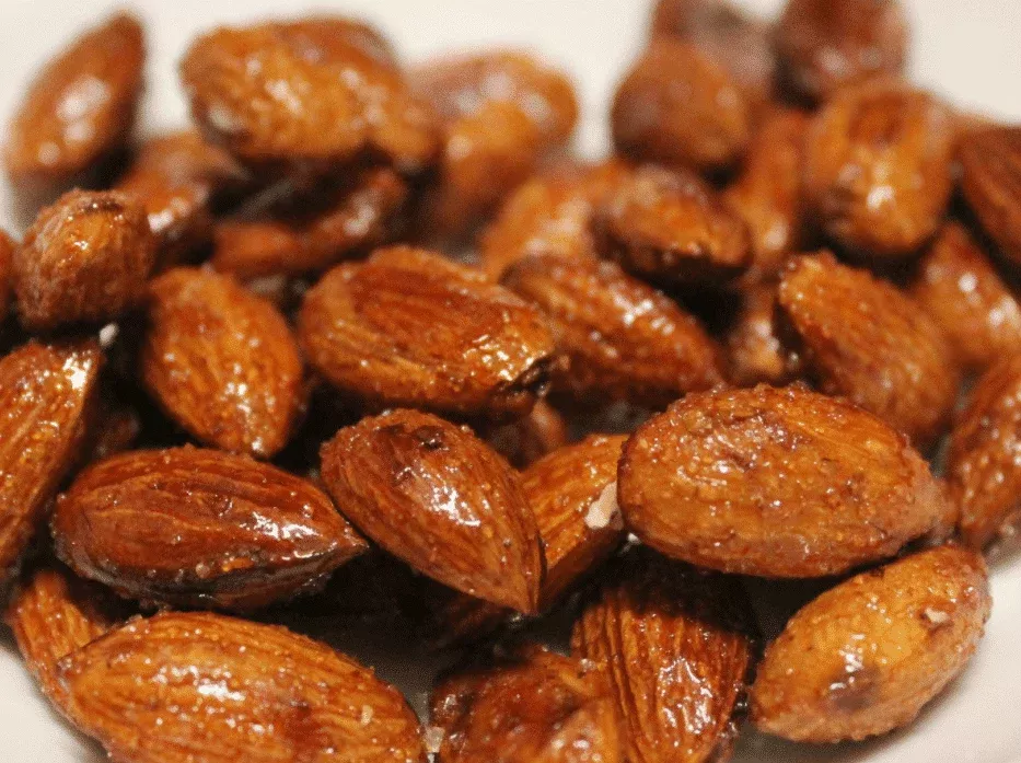 Honey Glazed Almonds