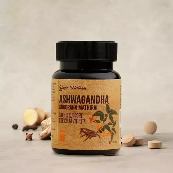 Isha Life Ashwagandha Chooranam Tablets - 60 Tab