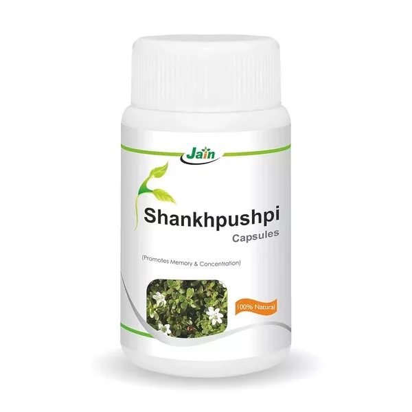 Jain Shankhpushpi Capsules - 60 tabs