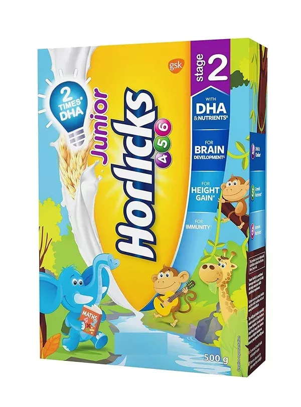 Junior Horlicks Stage 2 (4-6 years) - Vanilla Flavour