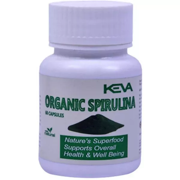 Keva Organic Spirulina Capsule - 60 Capsules