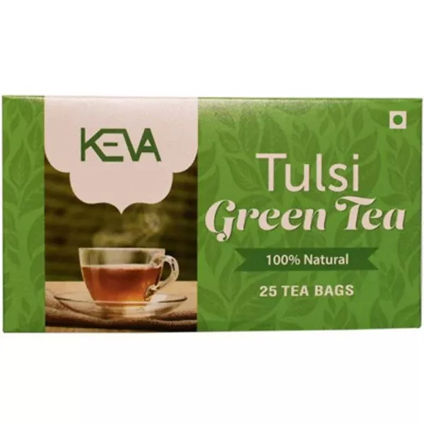 Keva Tulsi Green Tea - 25 Tea Sachet
