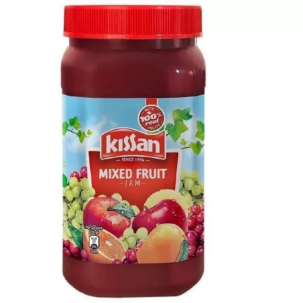 Kissan Mixed Fruit Jam With Fruit Ingredients - 500 gm - Pack of 1