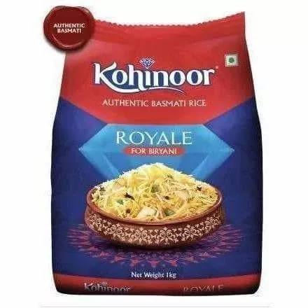 Kohinoor Royale Authentic Biryani Basmati Rice - 1 kg