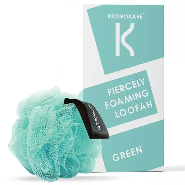 Kronokare Fiercely Foaming Green Loofah