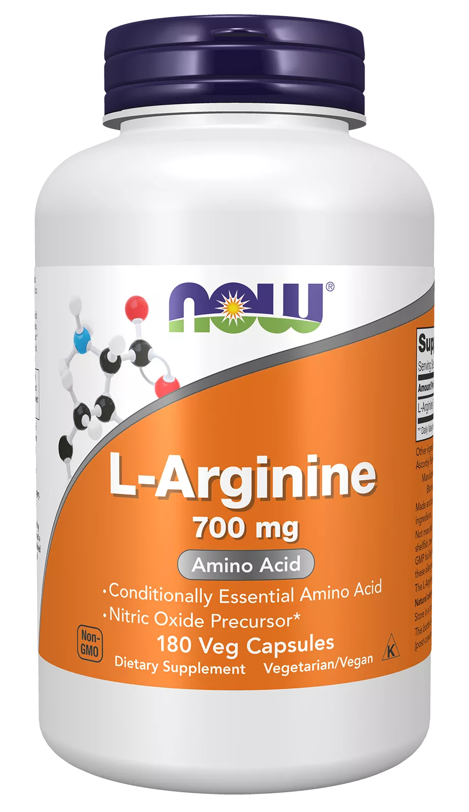 L-Arginine 700 mg Veg Capsules