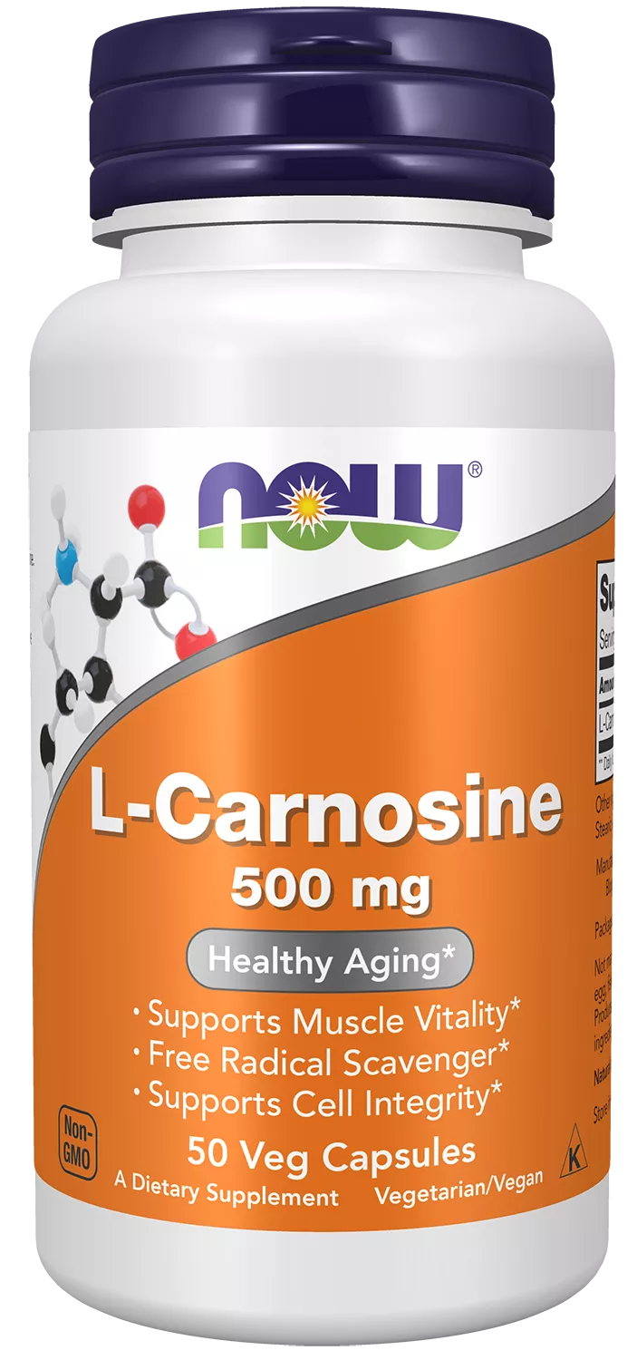 L-Carnosine 500 mg Veg Capsules