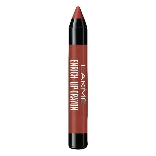 Lakme Enrich Lip Crayon - Cinnamon Brown