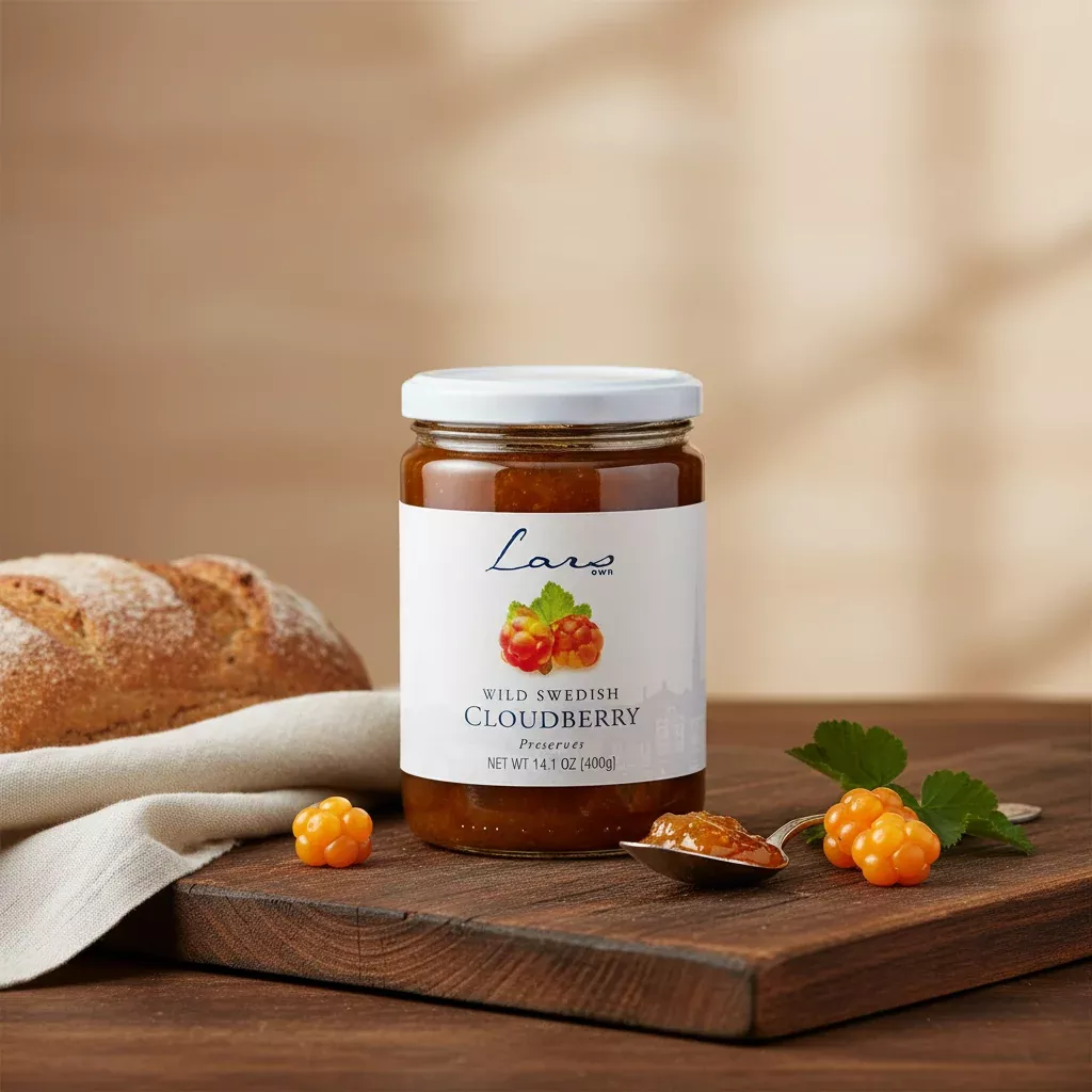 Lars Own Wild Swedish Cloudberry Preserves