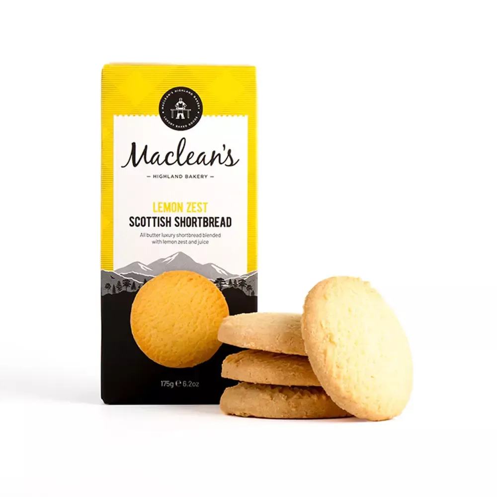 Lemon Zest Shortbread Rounds