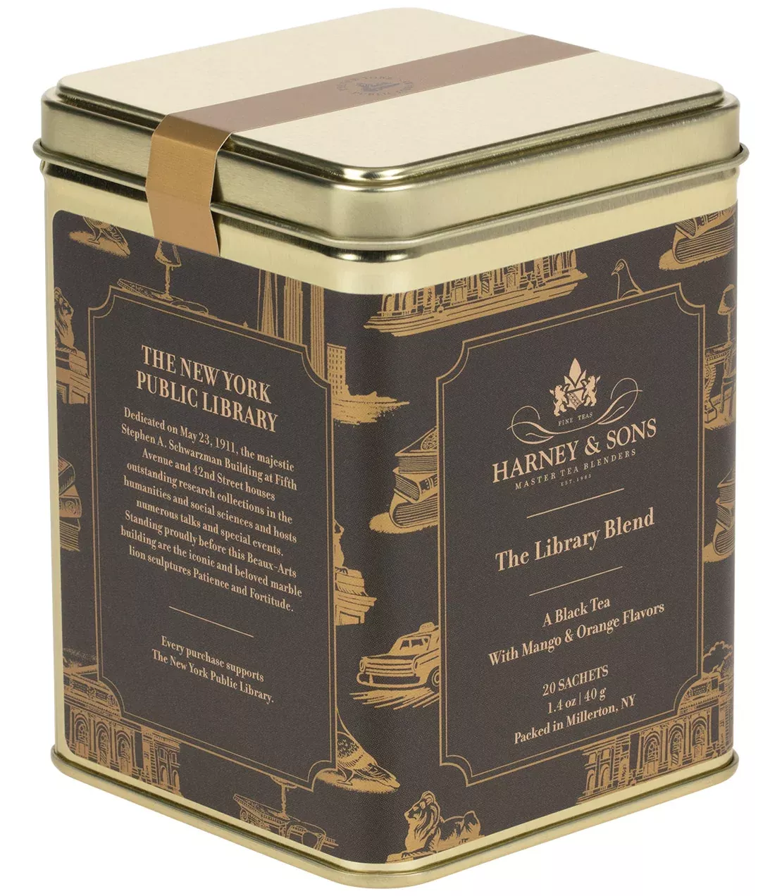 The Library Blend, Tin of 20 Sachets