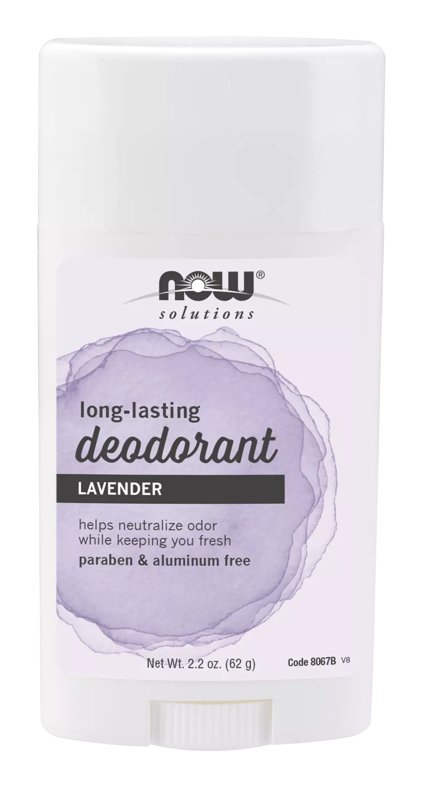 Long-Lasting Deodorant Stick, Lavender