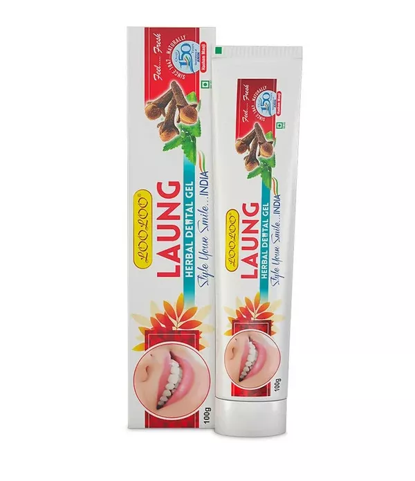 Looloo Laung Herbal Dental Gel - 100 gm