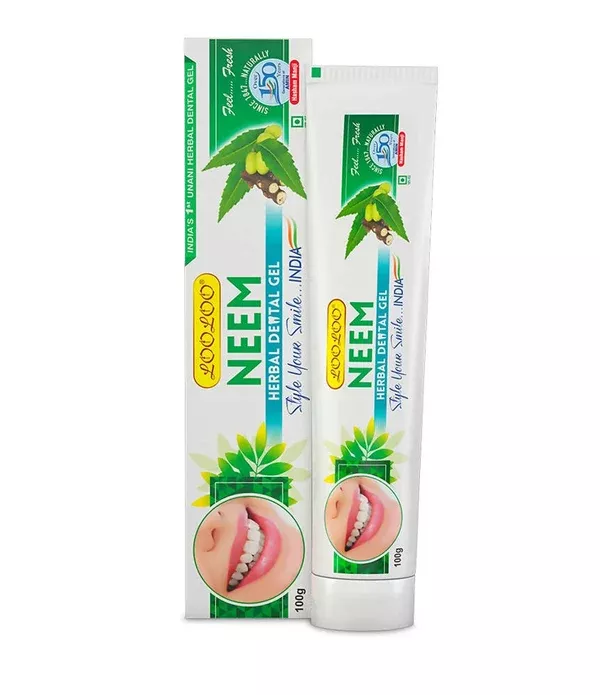 Looloo Neem Herbal Dental Gel - 100 gm