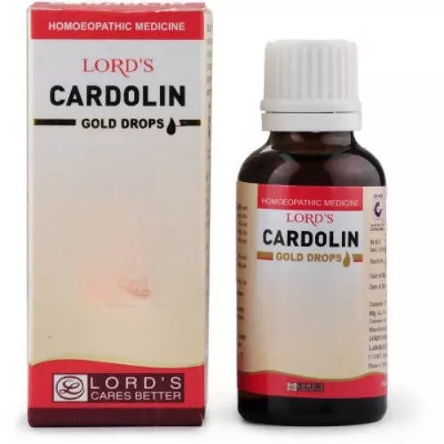Lord's Homeopathy Cardolin Gold Drops - 30 ml