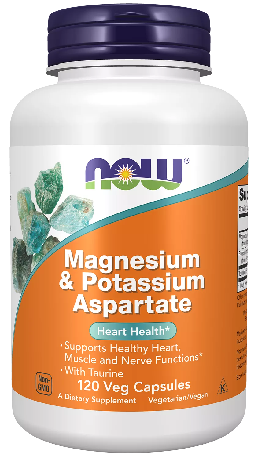 Magnesium & Potassium Aspartate Veg Capsules