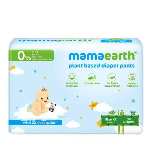 Mamaearth Plant-Based Diaper Pants for Babies - XL