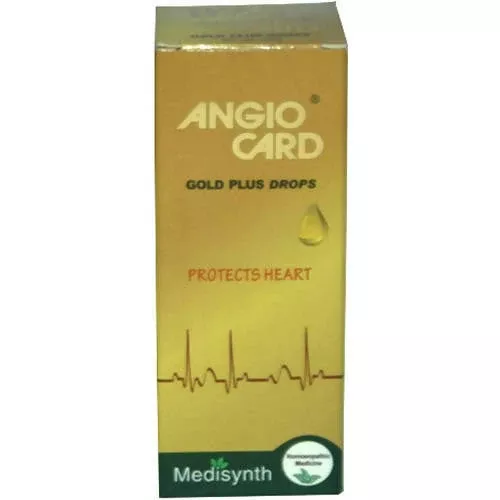 Medisynth Angio Card Gold Plus Drops - 30 ml