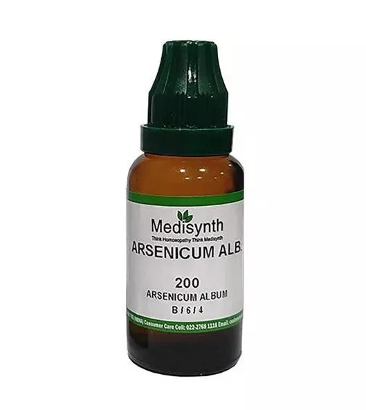 Medisynth Arsenicum Album Dilution - 200 CH - 30 ml