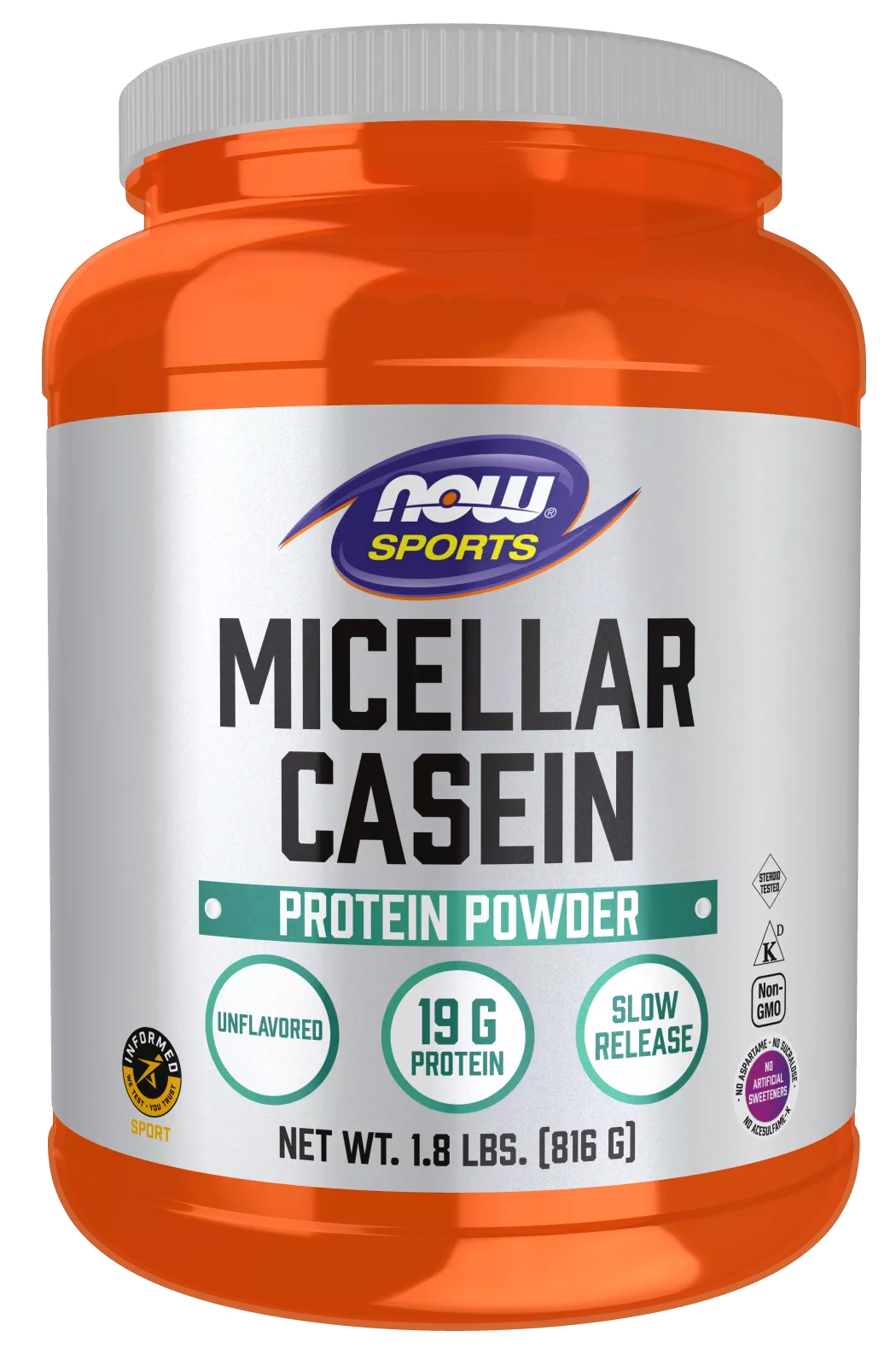 Micellar Casein, Unflavored Powder